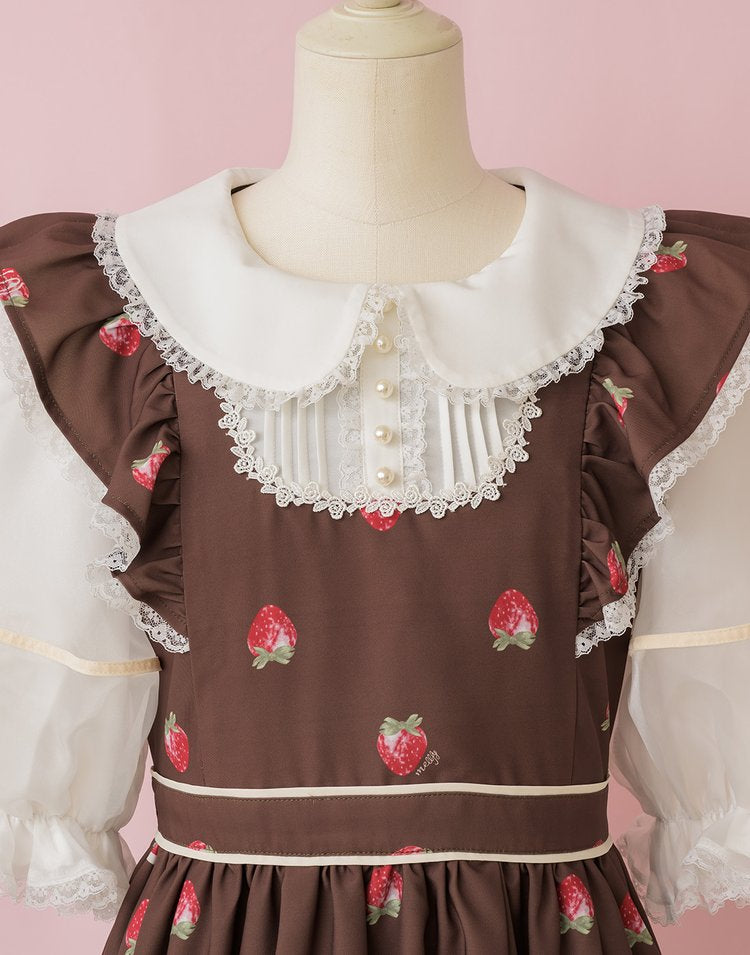 mellfy memory Strawberry Dolce Dress