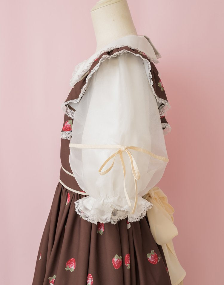 mellfy memory Strawberry Dolce Dress