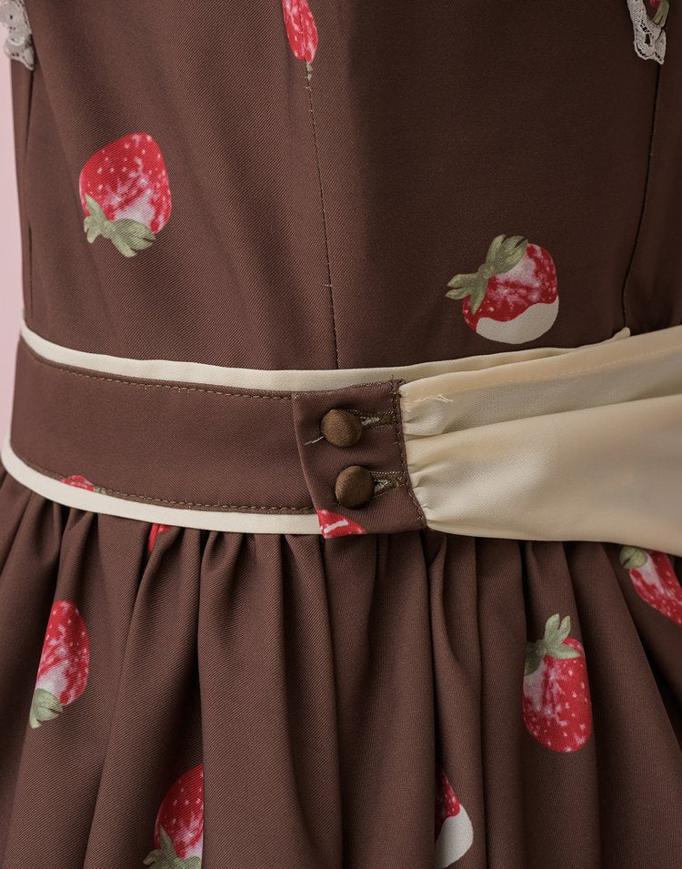 mellfy memory Strawberry Dolce Dress