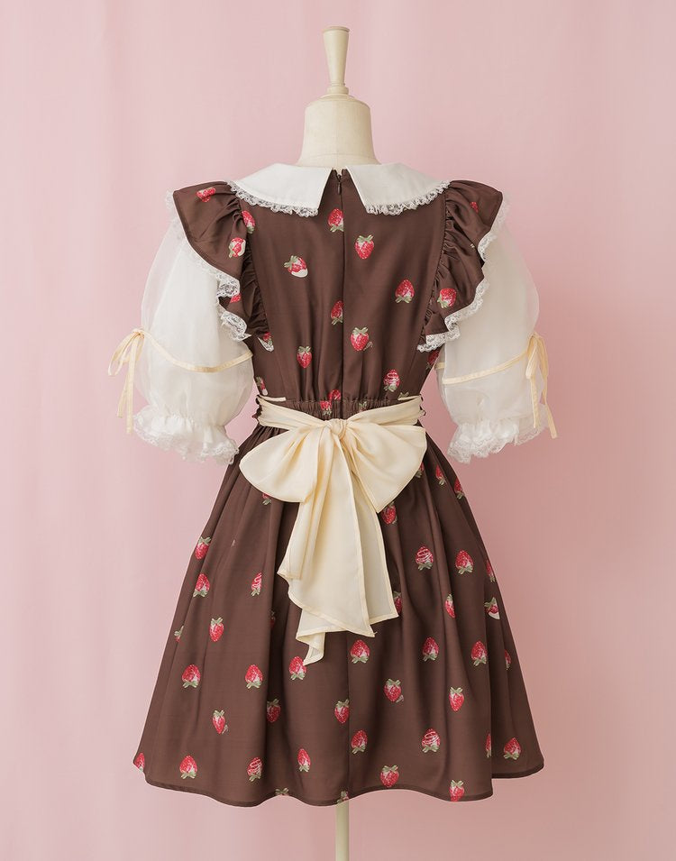 mellfy memory Strawberry Dolce Dress