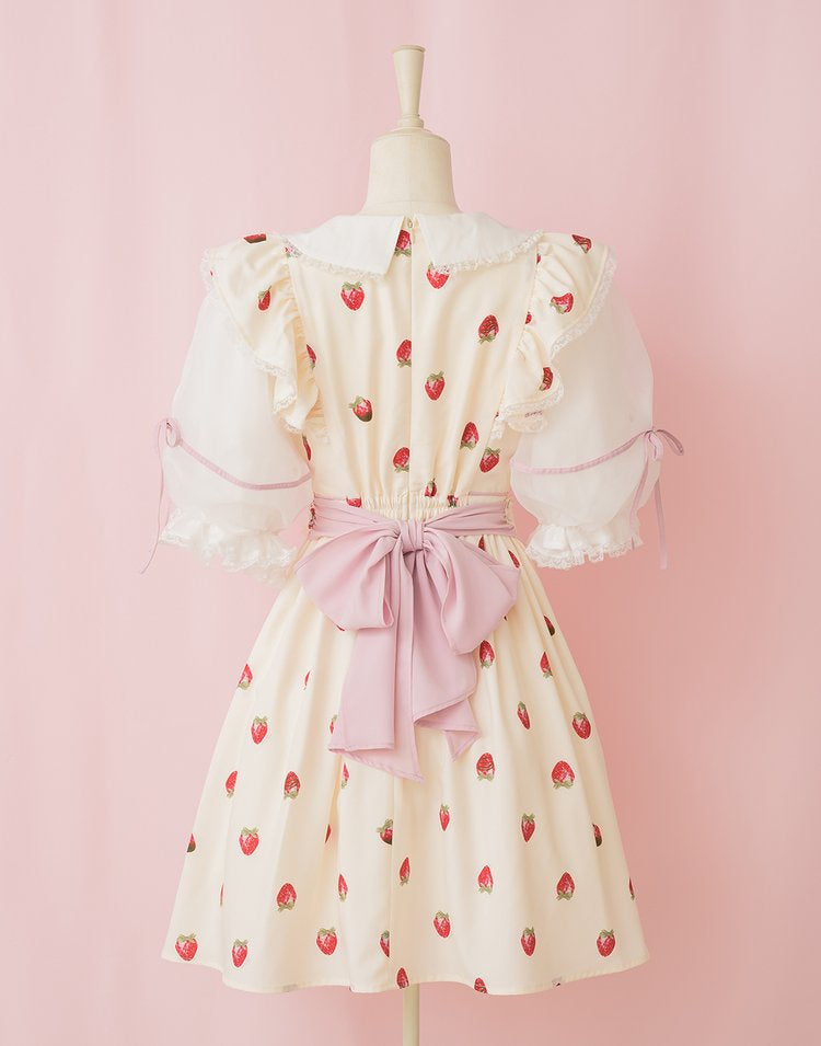 mellfy memory Strawberry Dolce Dress