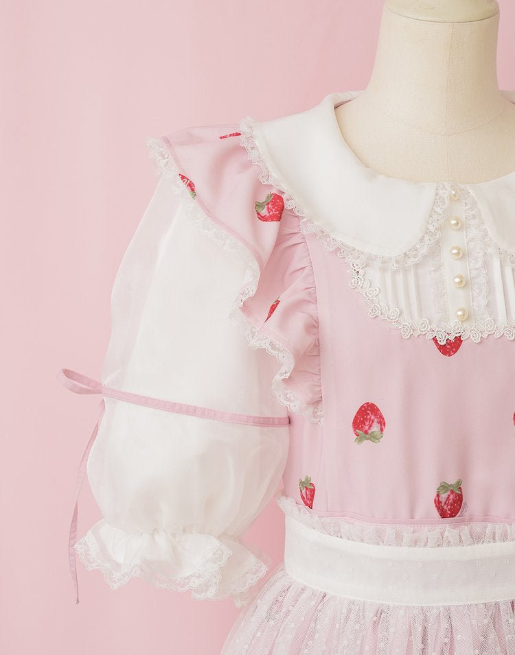 mellfy memory Strawberry Dolce Dress