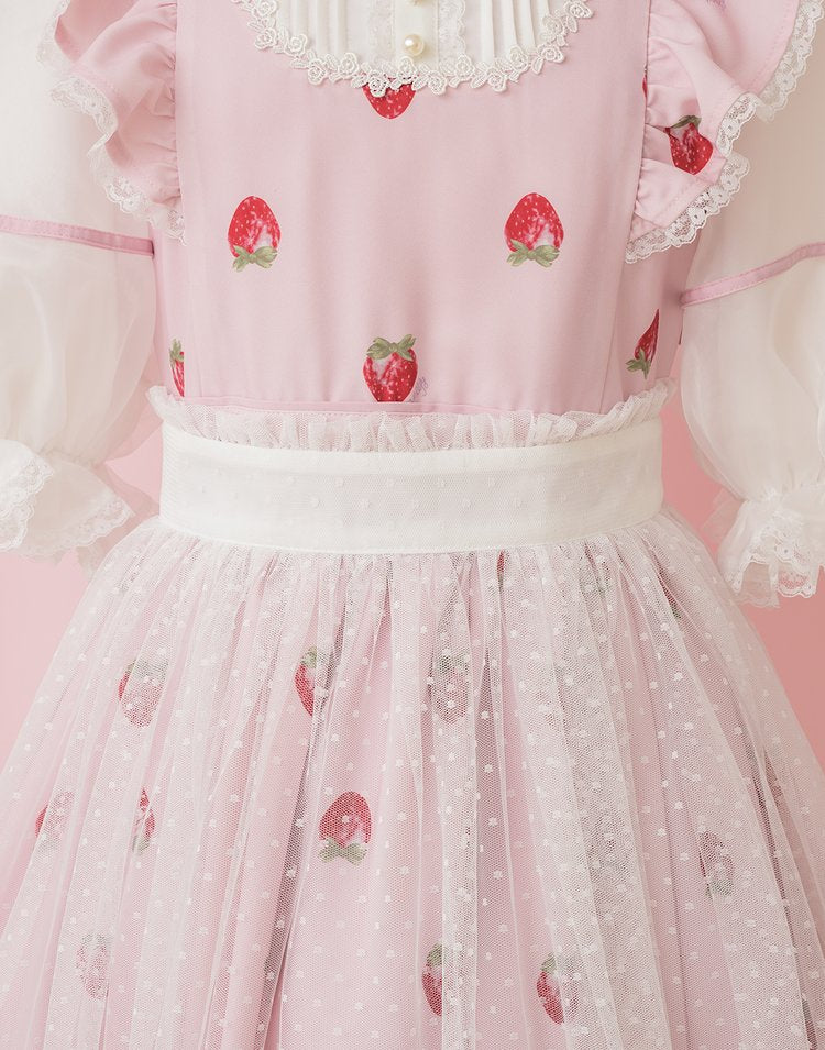 mellfy memory Strawberry Dolce Dress
