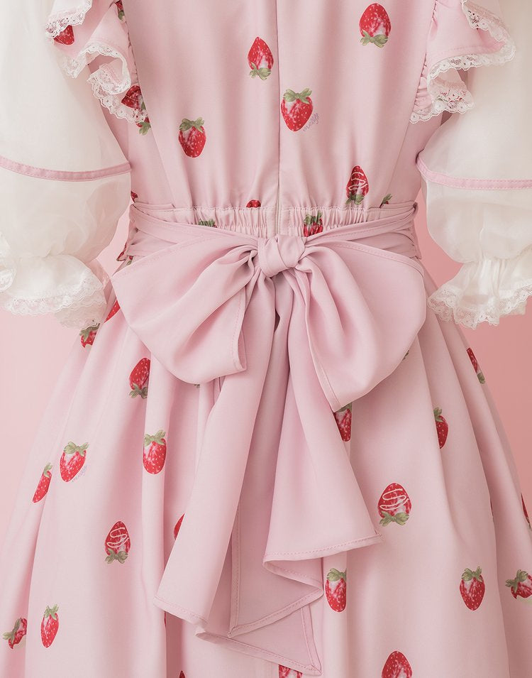 mellfy memory Strawberry Dolce Dress
