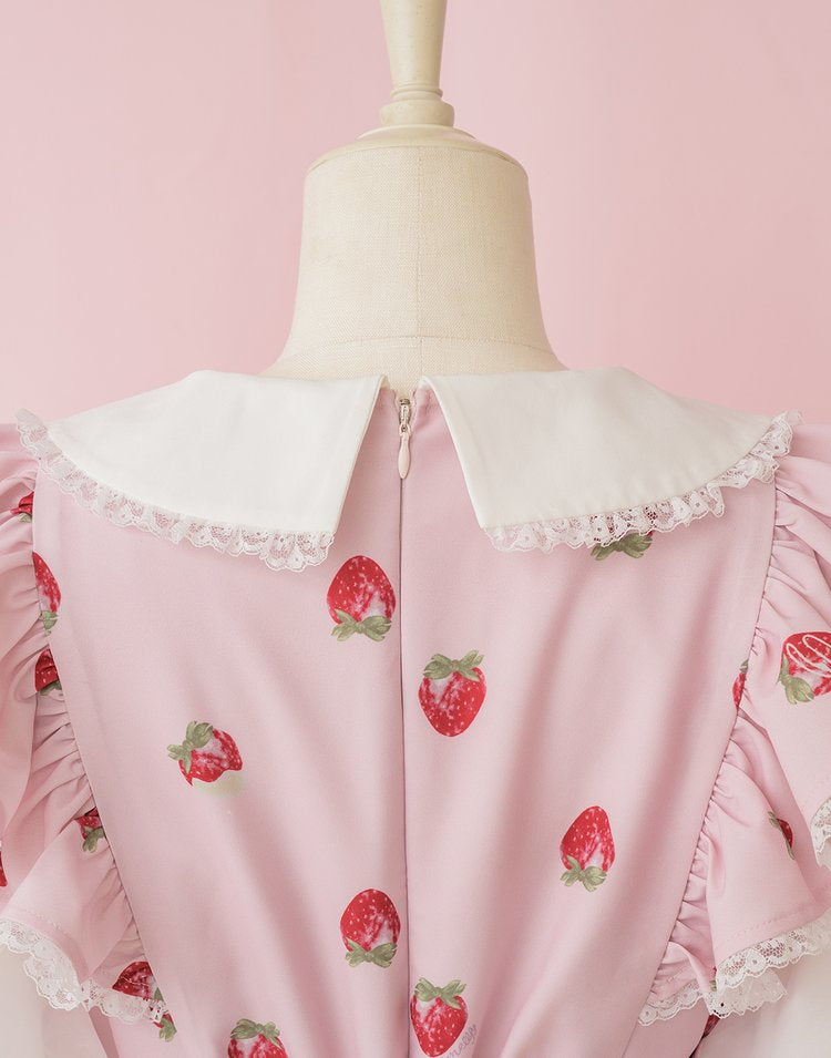 mellfy memory Strawberry Dolce Dress