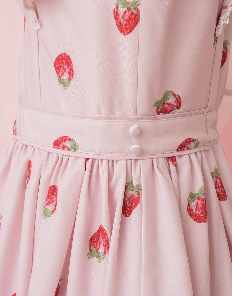 mellfy memory Strawberry Dolce Dress