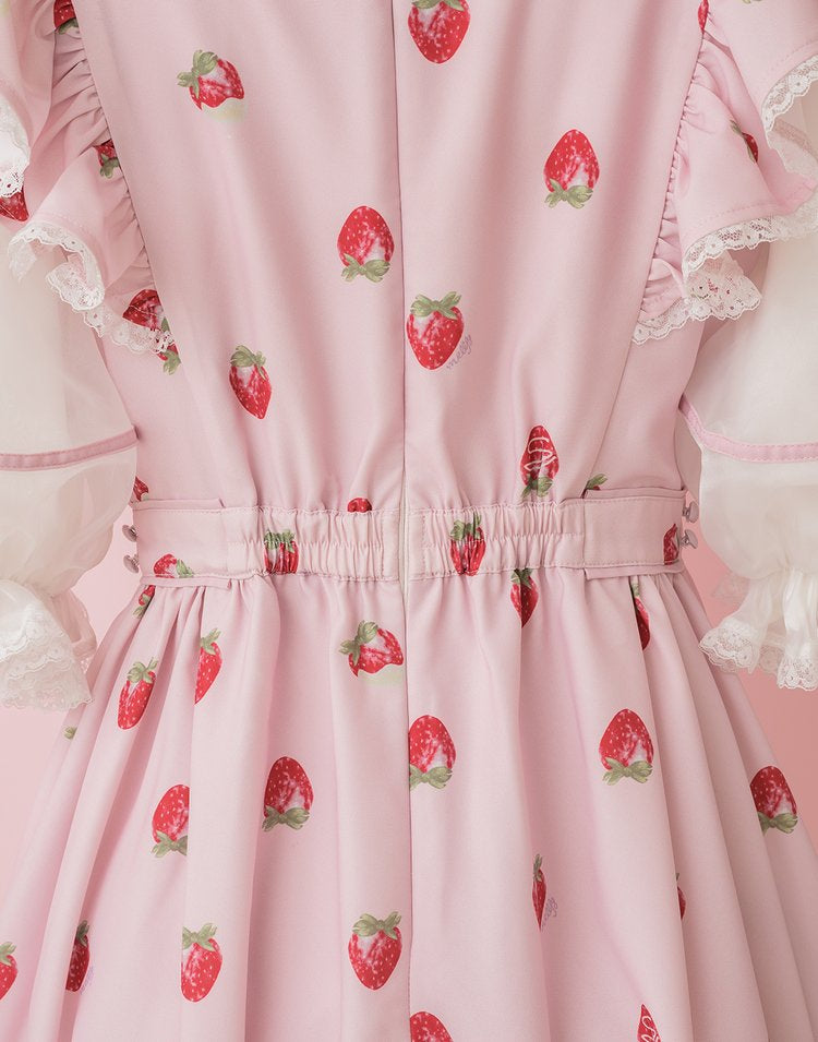 mellfy memory Strawberry Dolce Dress