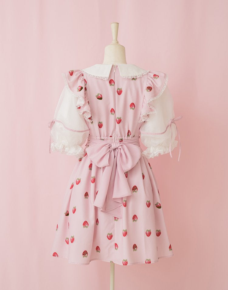 mellfy memory Strawberry Dolce Dress