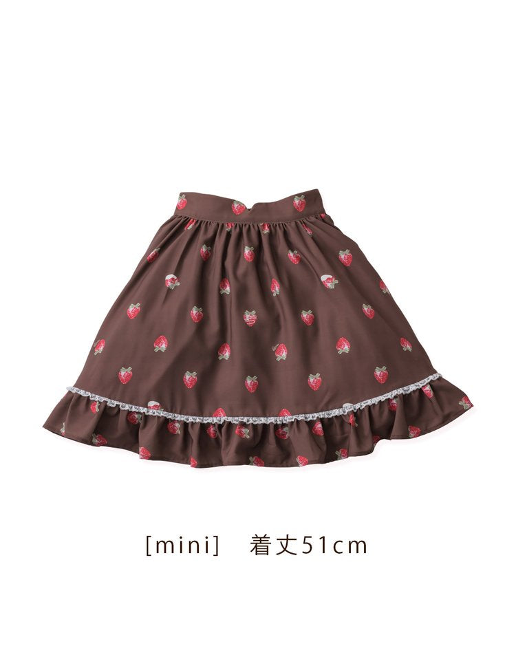 mellfy memory Strawberry Dolce Skirt