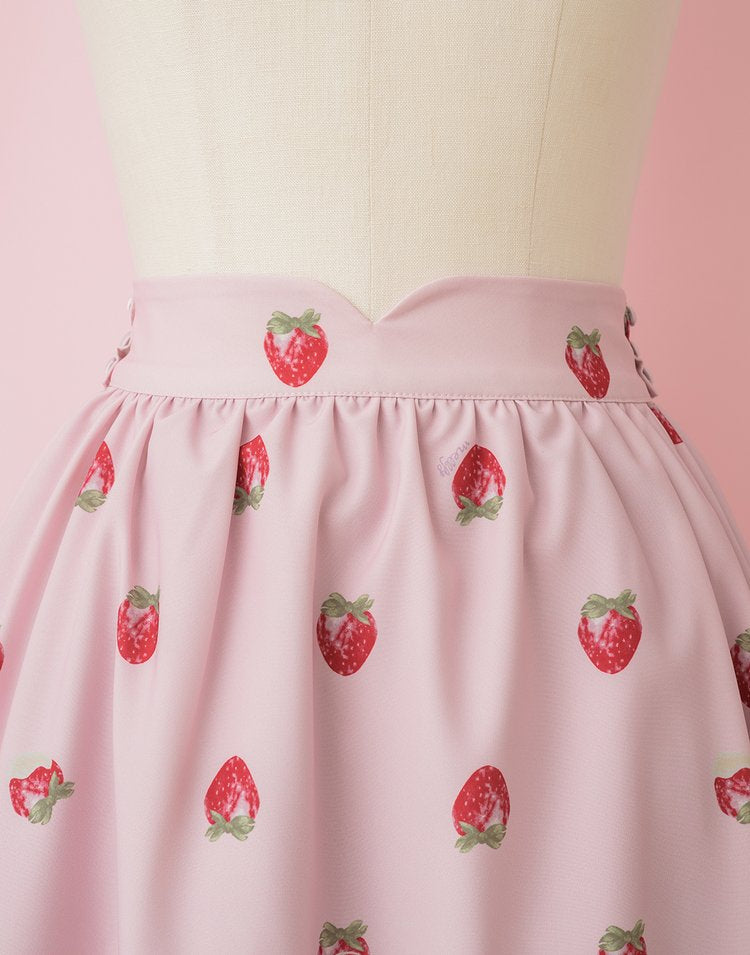 mellfy memory Strawberry Dolce Skirt