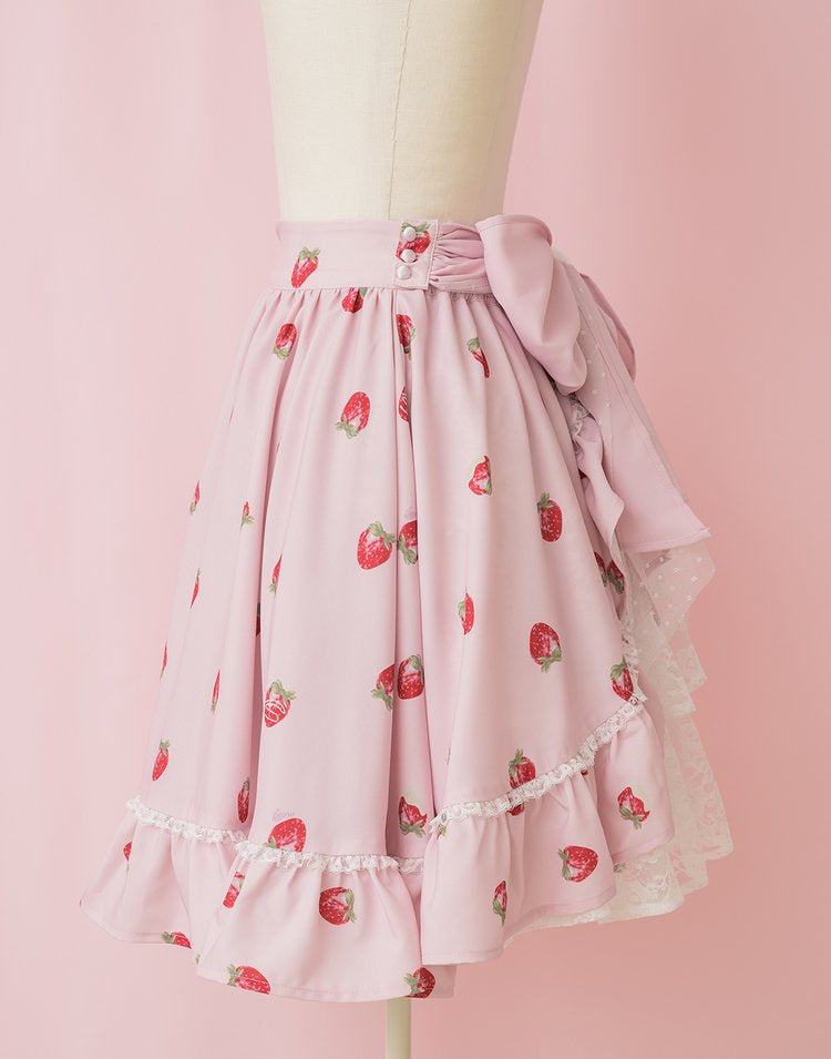 mellfy memory Strawberry Dolce Skirt