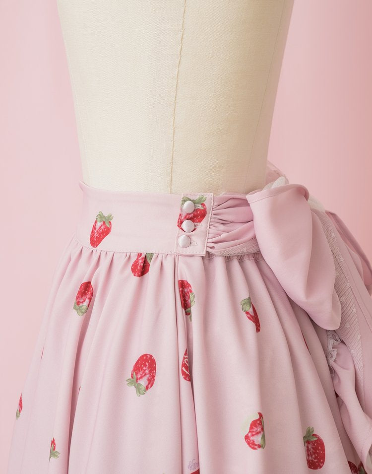 mellfy memory Strawberry Dolce Skirt