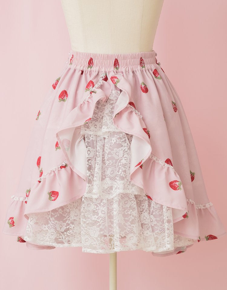 mellfy memory Strawberry Dolce Skirt