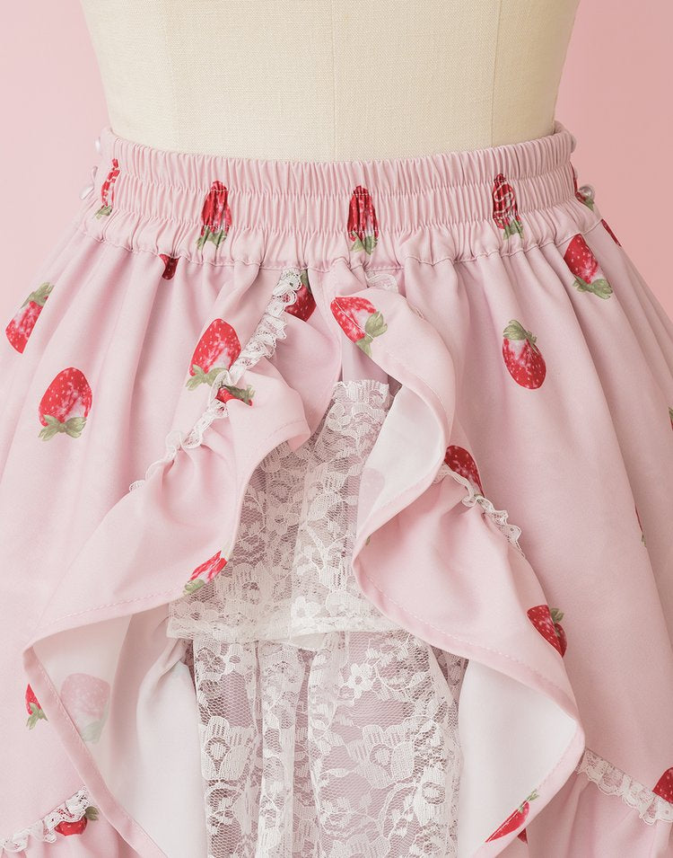 mellfy memory Strawberry Dolce Skirt