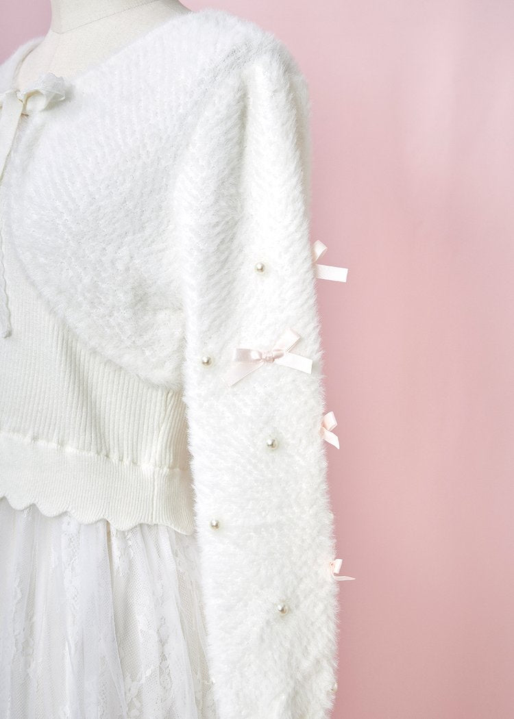 mellfy memory Melty fluffy knit Dress