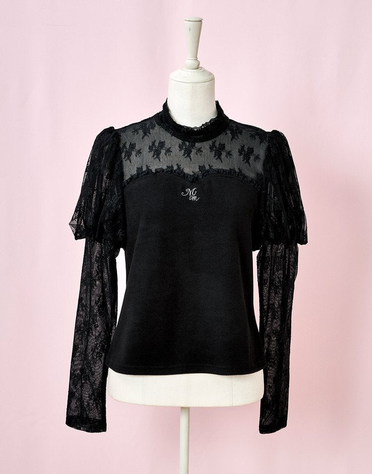 mellfy memory classical lady sheer Top