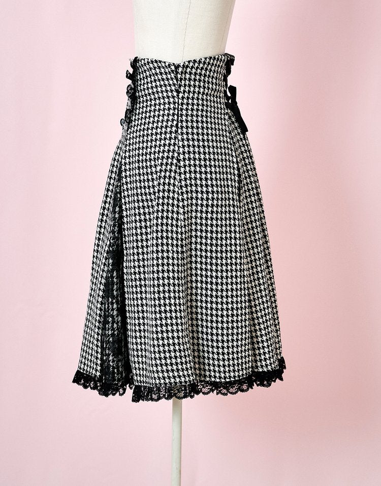 mellfy memory Love the classical check Skirt