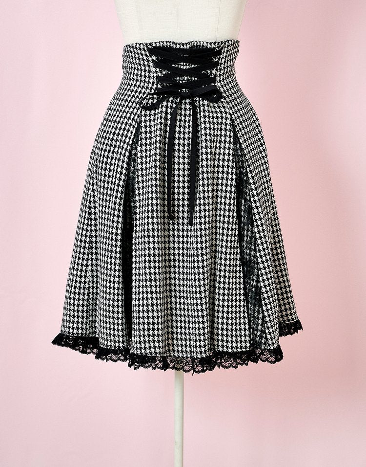 mellfy memory Love the classical check Skirt