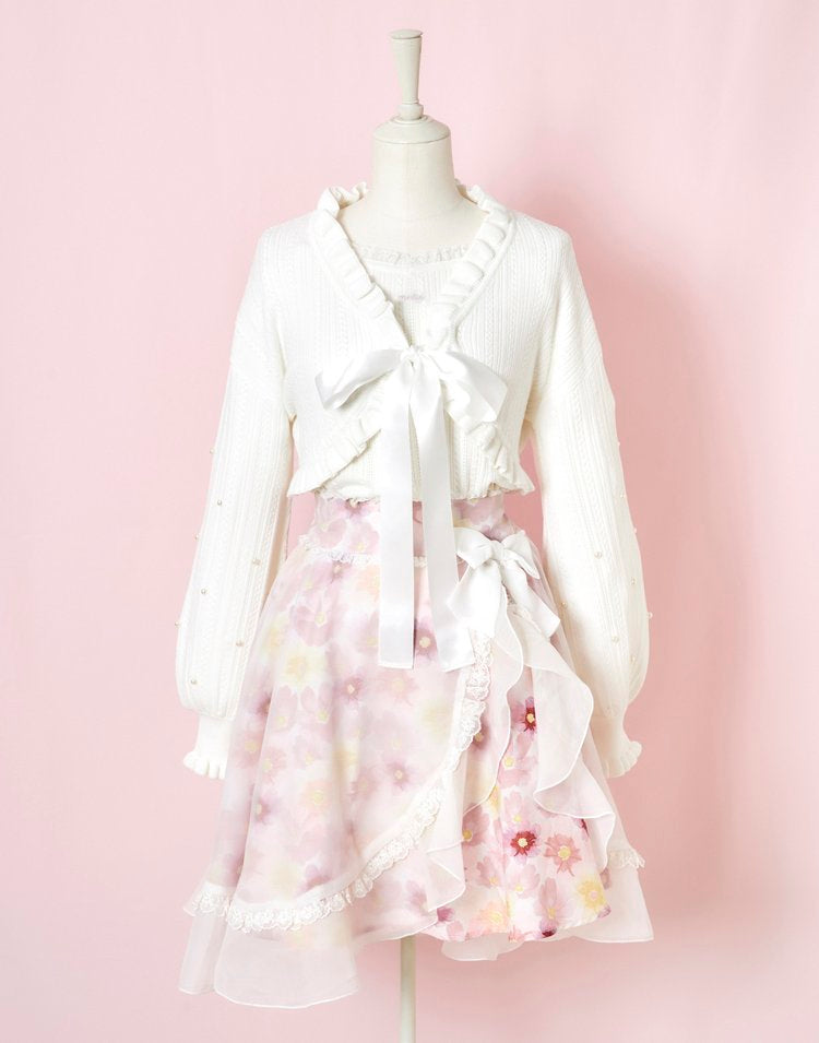 mellfy memory precious mellfy tulle puff top