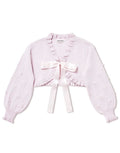 mellfy memory Love Pearl Knit Bolero