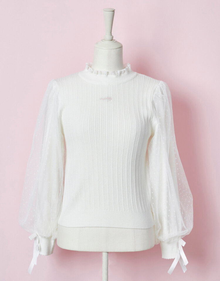 mellfy memory Precious mellfy Knit Top