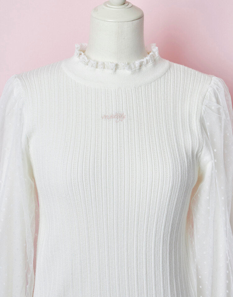 mellfy memory Precious mellfy Knit Top