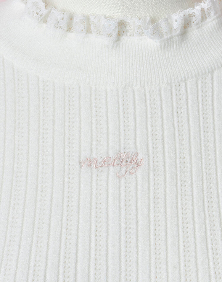 mellfy memory Precious mellfy Knit Top