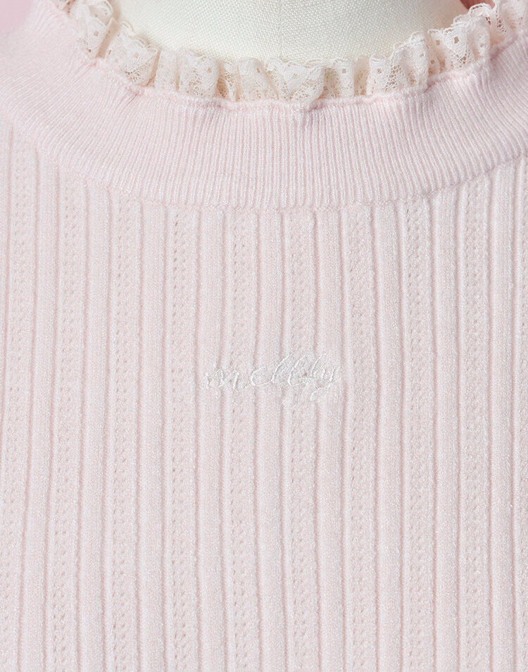 mellfy memory Precious mellfy Knit Top
