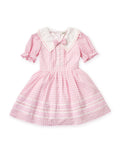 Lolime CANDY GIRL Gingham Checked Dress
