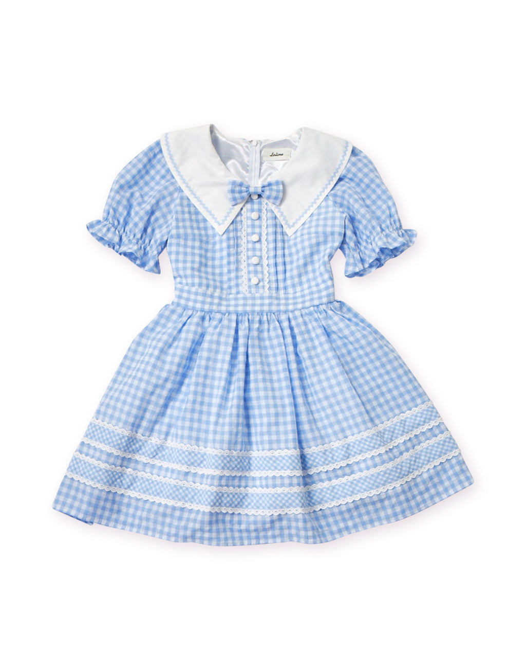 Lolime CANDY GIRL Gingham Checked Dress