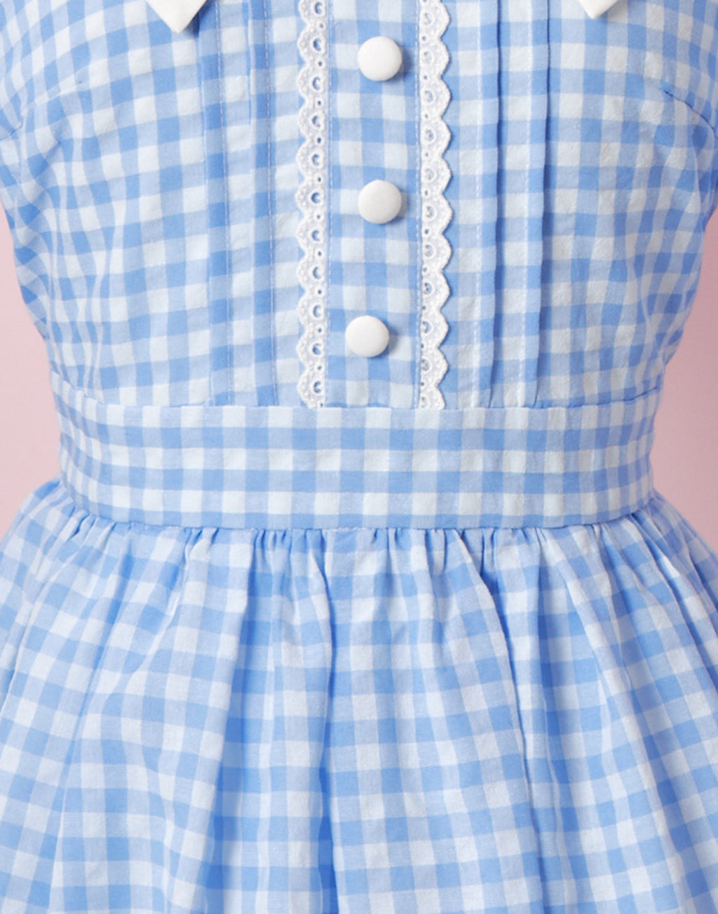 Lolime CANDY GIRL Gingham Checked Dress