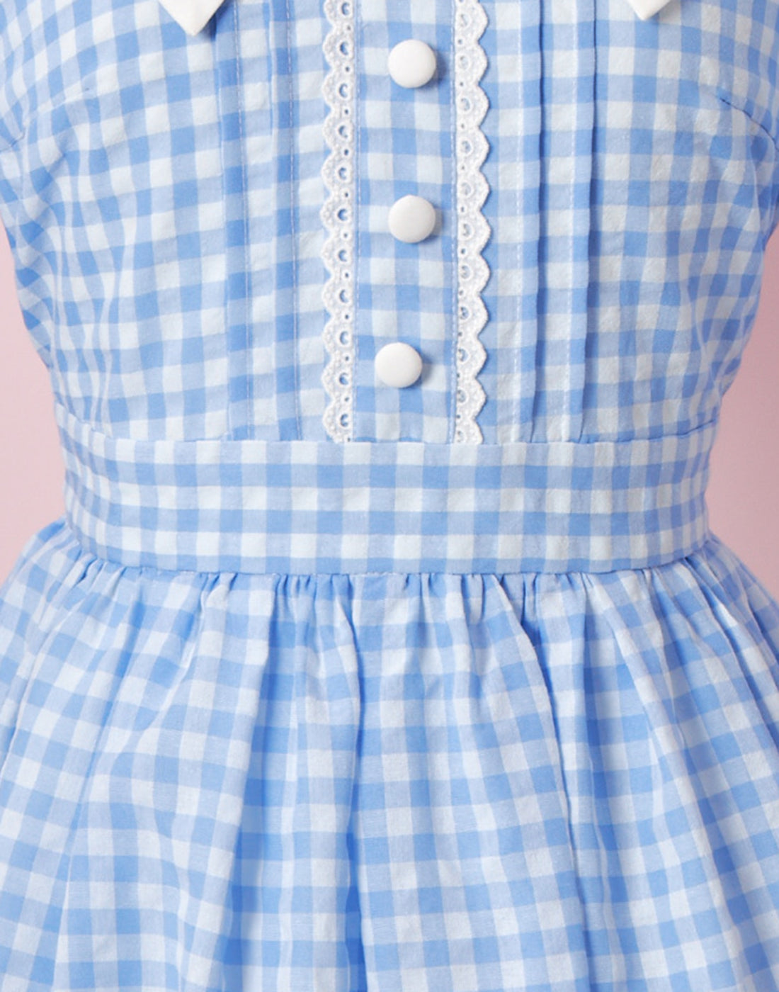 Lolime CANDY GIRL Gingham Checked Dress