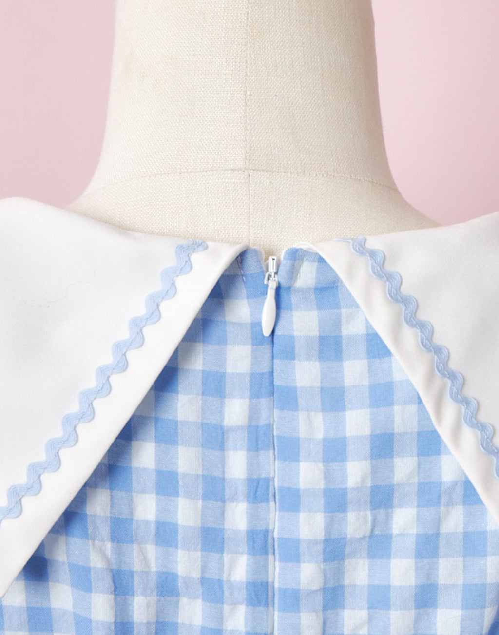 Lolime CANDY GIRL Gingham Checked Dress