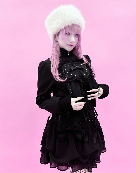 Like a lace corset skirt