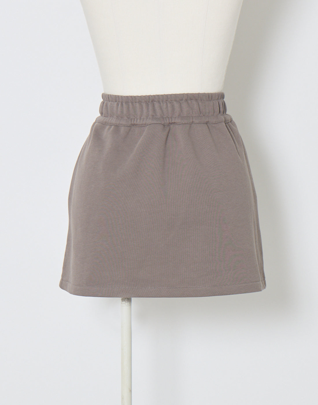 AVENCHUMU Ribbon pocket studded sweat skirt