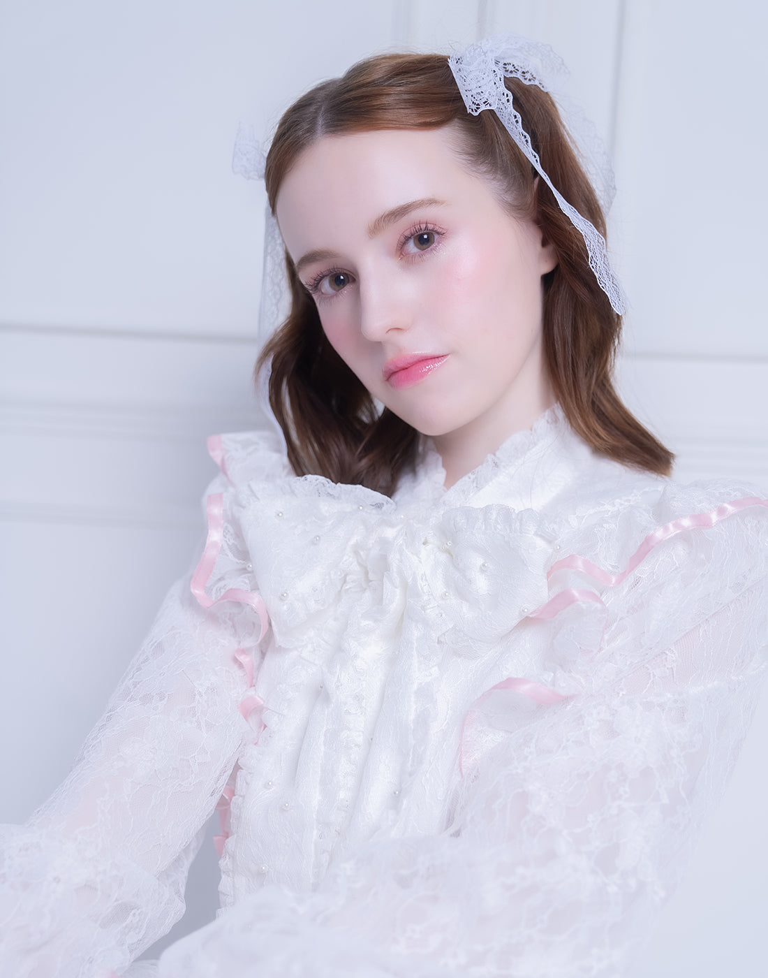 <Deliver In October> Lolime Angel lace Dress