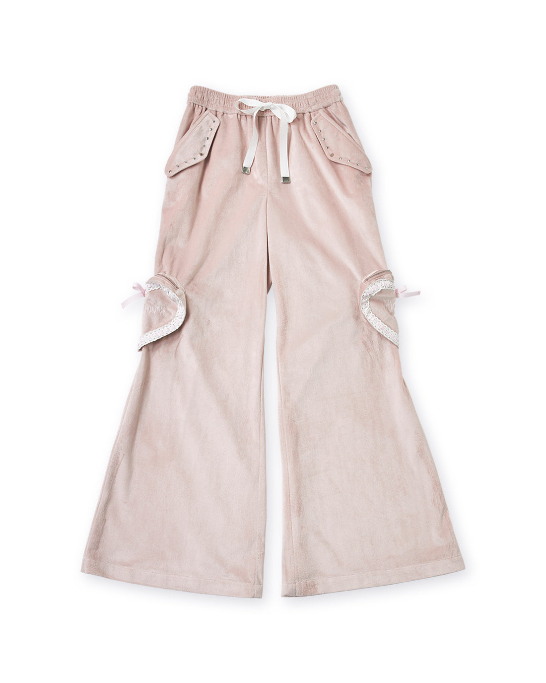 Love heart's cake zip pant