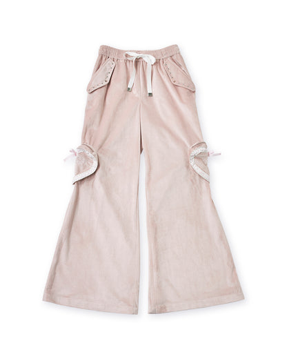 Love heart's cake zip pant