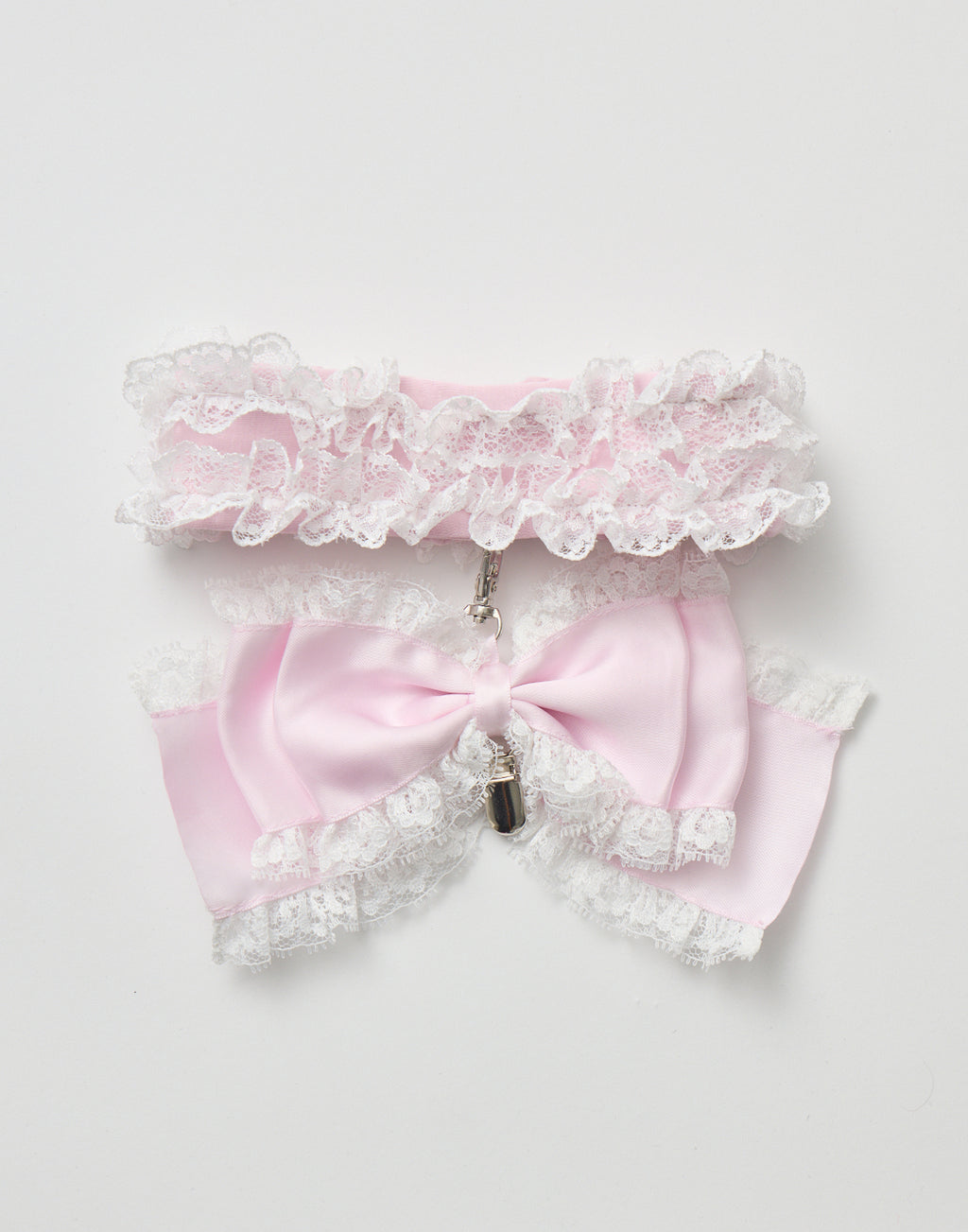 AVENCHUMU Ribbon ＆ lace chain garter