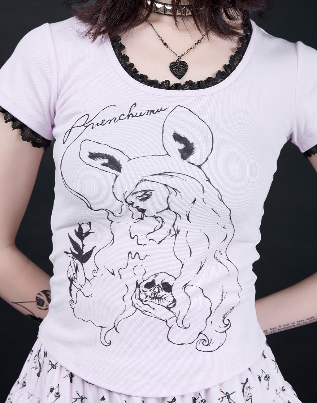 AVENCHUMU ERICO collaboration illustration T-shirt