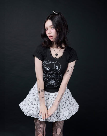 AVENCHUMU ERICO collaboration illustration T-shirt