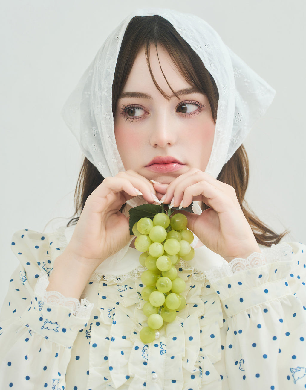 Lolime angel bunny frill mini dress