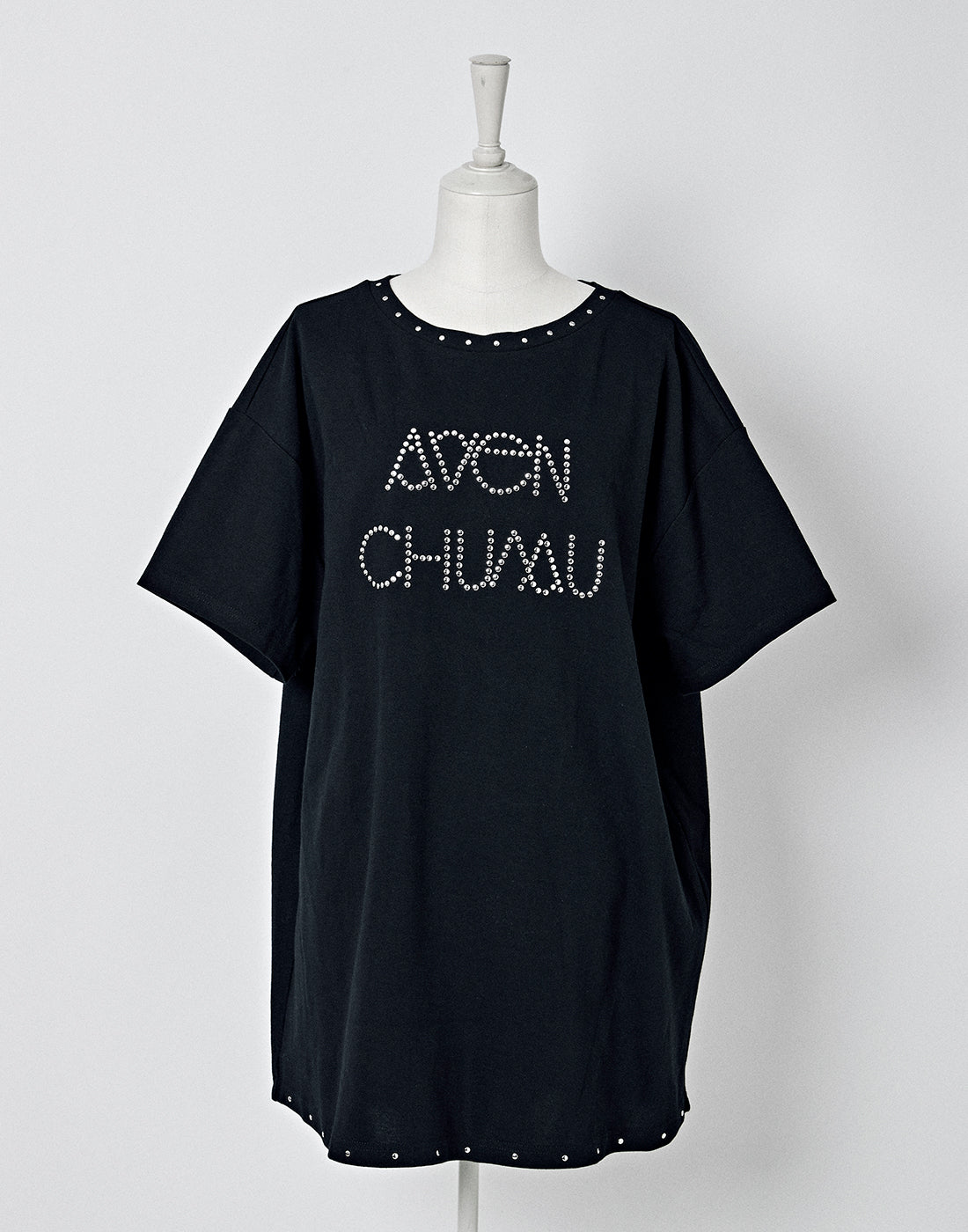 AVENCHUMU Studs logo t-shirt