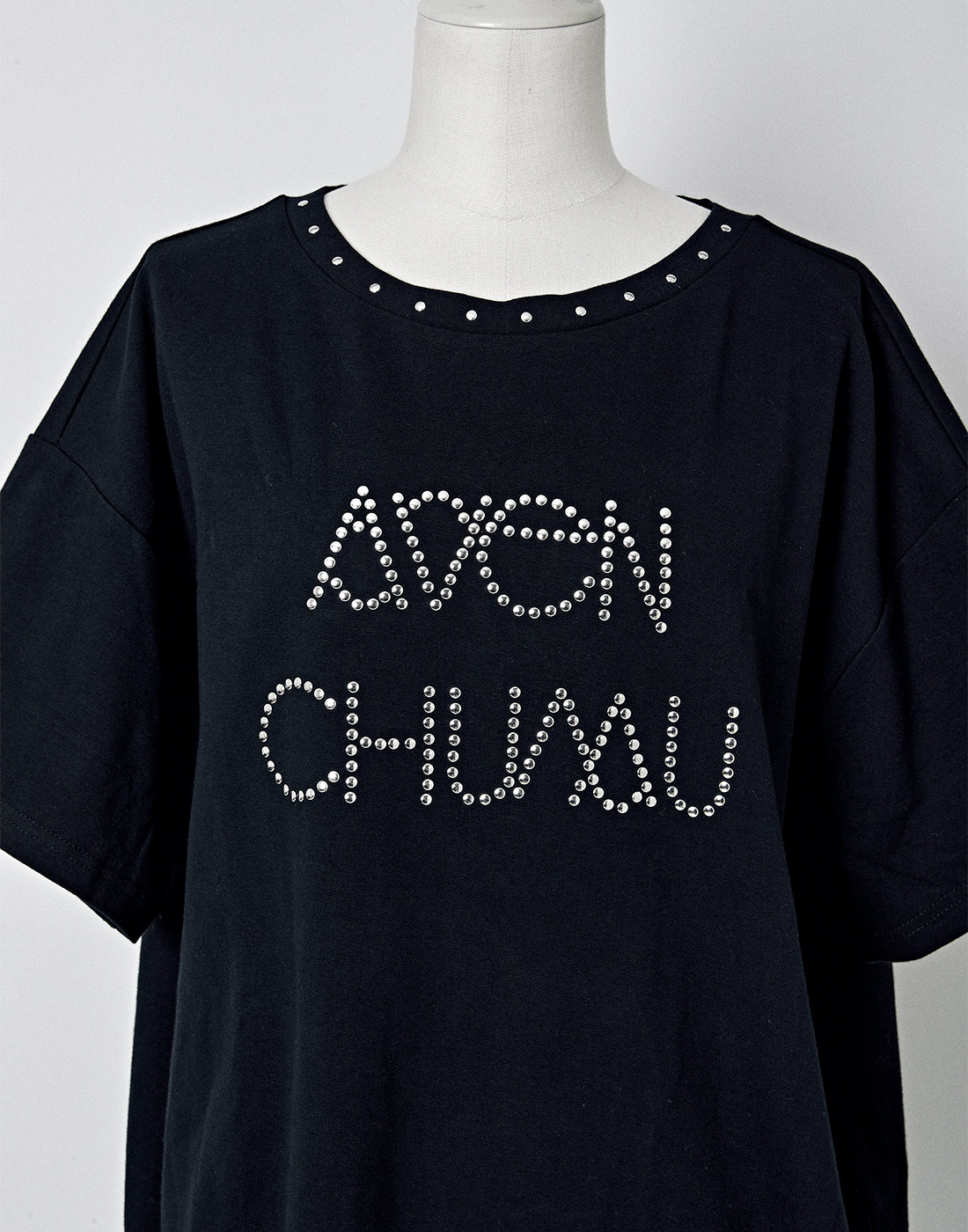 AVENCHUMU Studs logo t-shirt