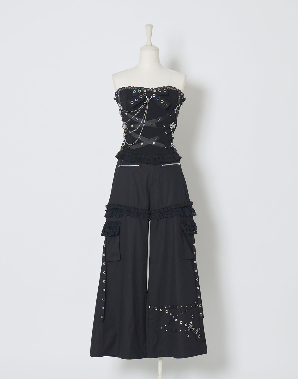 AVENCHUMU Metal cord Separate 2way pants