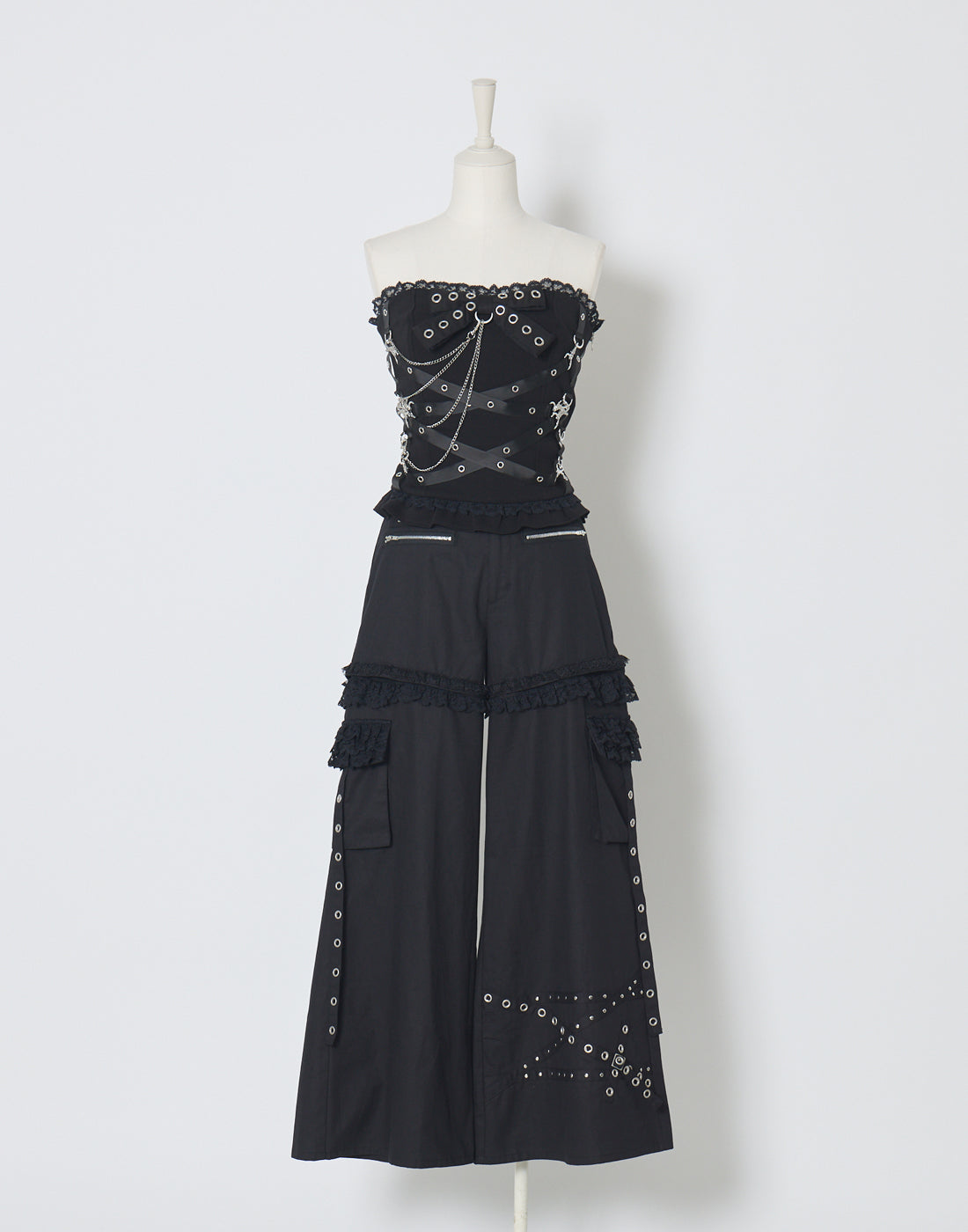 AVENCHUMU Metal cord Separate 2way pants