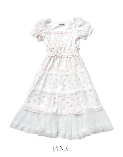 <March Delivery> mellfy memory Fairy tale rose tulle veill Dress