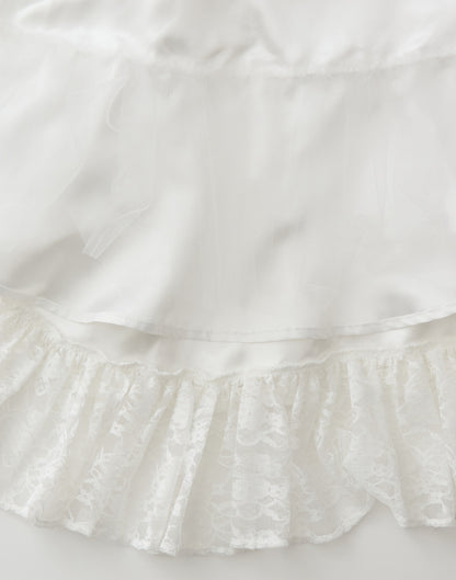 mellfy memory Sweet cherry lace frill Skirt