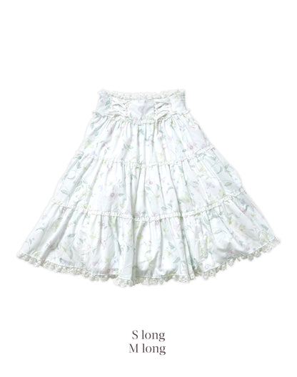 <March Delivery> mellfy memory Blooming butterfly Skirt
