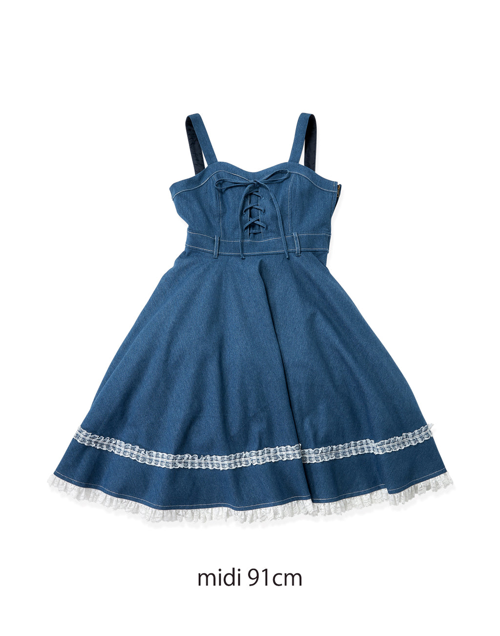 mellfy memory Princess holiday denim Dress
